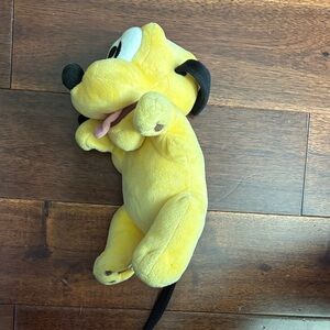 Yellow Plush Pluto stuffy Toy